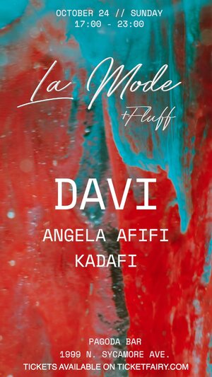 La Mode and Fluff present Davi w/Kadafi photo