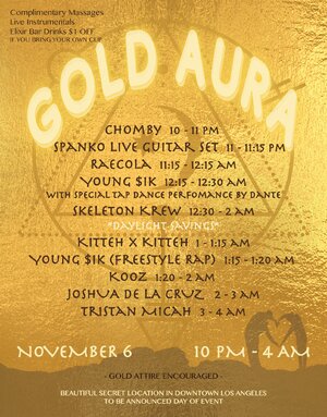 Gold Aura Private Party