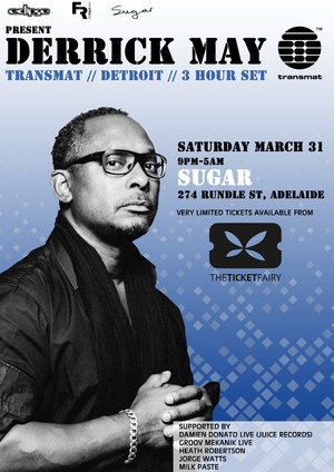 Derrick May - 3 hour set - Transmat - Detroit -Sugar