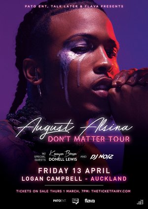 August Alsina - First time in NZ (Auckland) photo