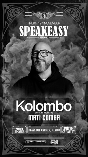 KOLOMBO @ Speakeasy | 12.11