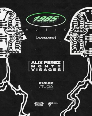 1985 MUSIC - ALIX PEREZ+MONTY+VISAGES - AKL photo