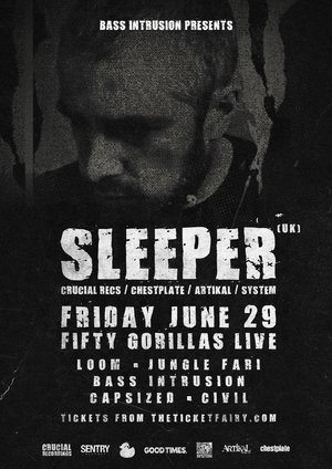 Bass Intrusion Presents: Sleeper [UK, Crucial Recordings] photo