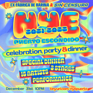 NYE Puerto Escondido 2021 - 2022