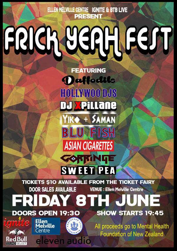 Frick Yeah Fest 2018 Tickets | Auckland | Ellen Melville Centre ...