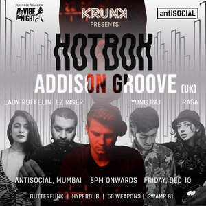 Krunk presents Hotbox ft. Addison Groove (UK) & Support photo