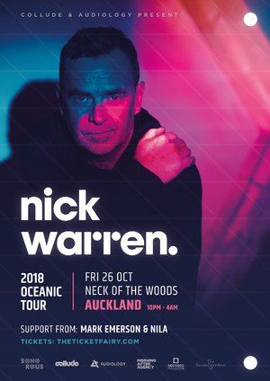 Nick Warren (UK) - Auckland photo