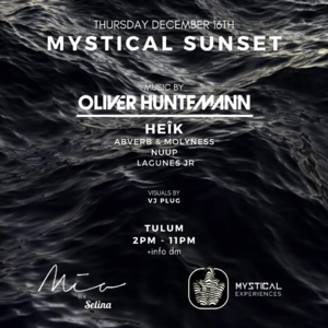Mystical Sunset with Oliver Huntemann