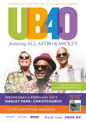 UB40 ft. Ali, Astro & Mickey - Christchurch