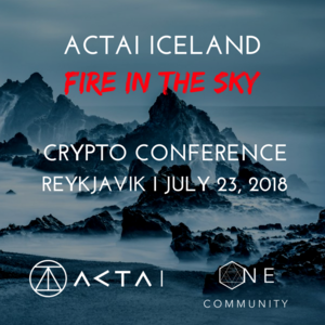 ACTAI Iceland - CRYPTO CONFERENCE photo