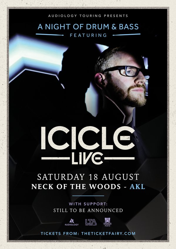 A Night of Drum & Bass ft. Icicle LIVE Tickets Auckland Neck Of The