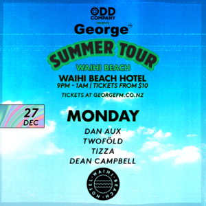 Odd Company Presents George Summer Tour: Waihi Beach