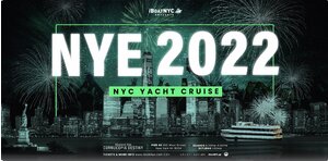 NYC New Year's Eve FIREWORKS Party Cruise 2022 DESTINY Yacht