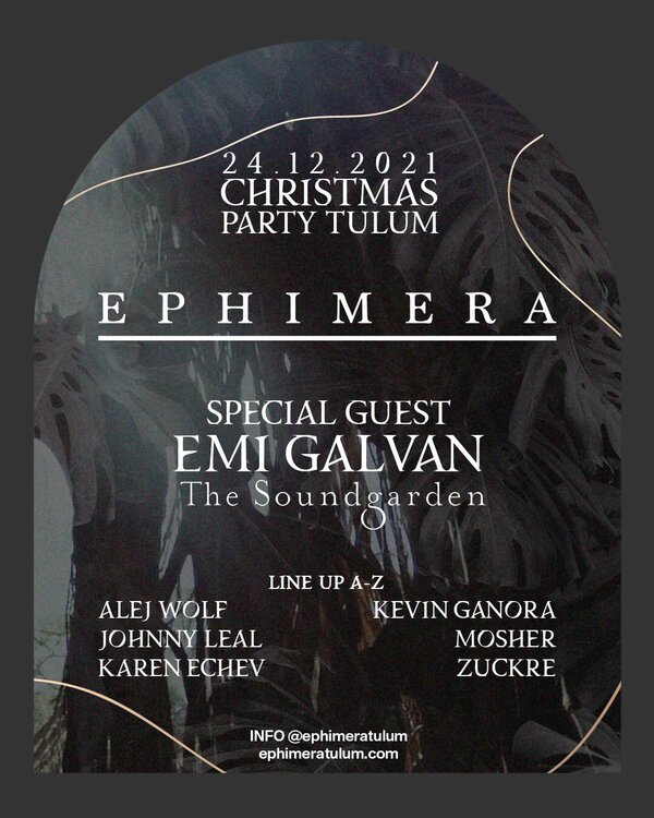 Christmas Party Ephimera Tulum Tickets Tulum Chit Tulum The