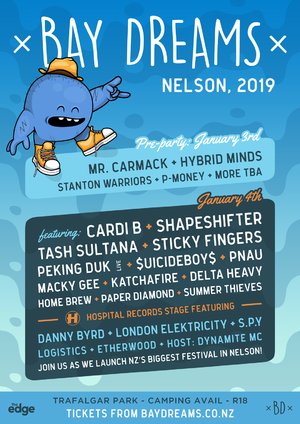 Bay Dreams 2019 - Nelson