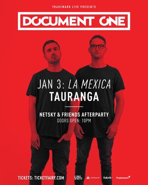 The Afterparty ft Document One (UK) | Tauranga
