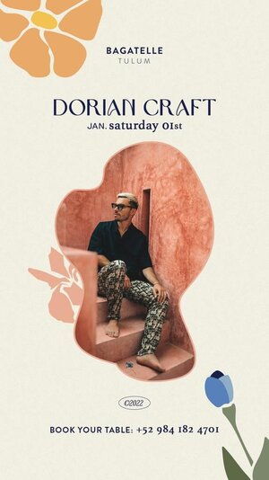 DORIAN CRAFT @ BAGATELLE TULUM photo