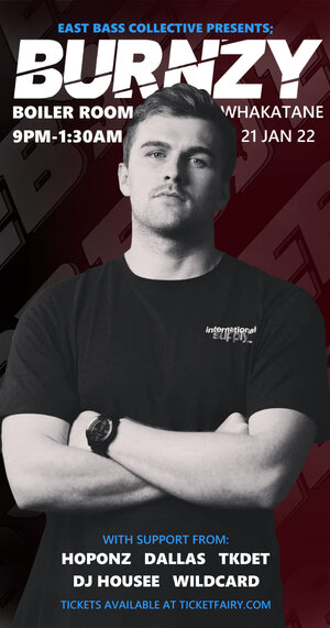 East Bass Collective Presents; Burnzy