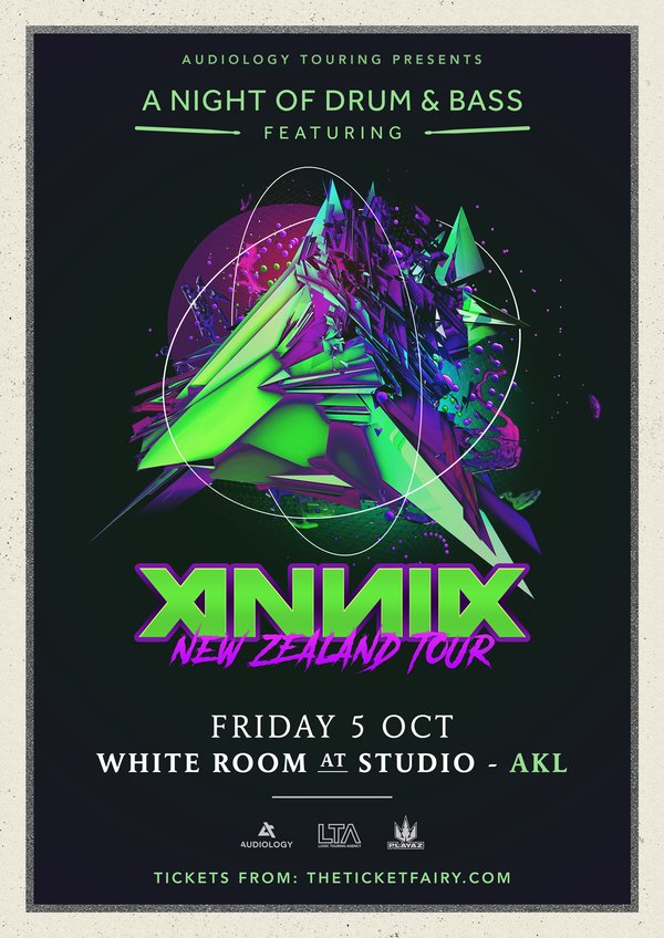 A Night of Drum & Bass ft. ANNIX Tickets Auckland White Room