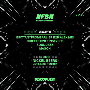 NFBN Locals Night - 5 dollar entry + nickel beers til kegs kick photo