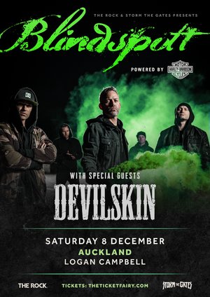 Blindspott w/ special guests Devilskin (Auckland) photo