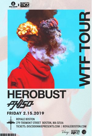 HEROBUST - WTF TOUR - Boston, MA photo