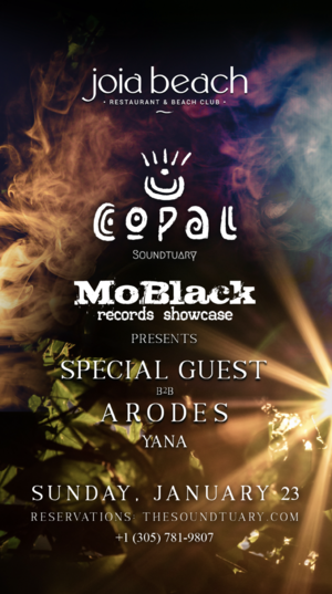 ✦ MoBlack presents Special Guest b2b Arodes at Joia Beach ✦ photo