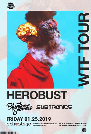 HEROBUST - WTF TOUR - Washington, DC photo