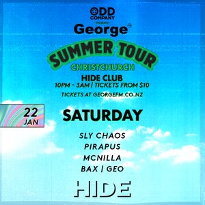 Odd Company Presents George Summer Tour: Christchurch