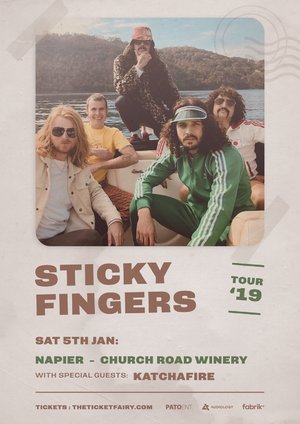 Sticky Fingers w/ special guests Katchafire - Napier