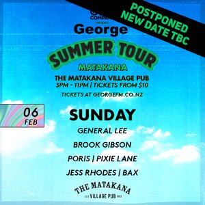 Odd Company Presents George Summer Tour: Matakana