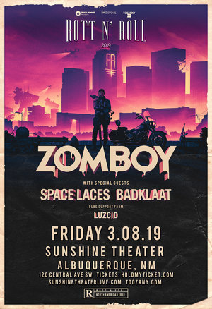 Zomboy Rott N' Roll Tour 2019 - ALBUQUERQUE, NM photo