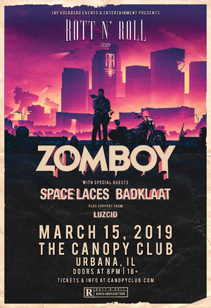 Zomboy Rott N' Roll Tour 2019 - URBANA, IL photo