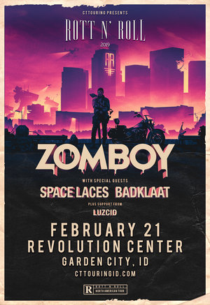 Zomboy Rott N' Roll Tour 2019 - BOISE, ID photo