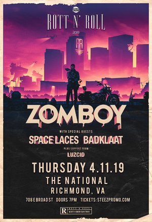 Zomboy Rott N' Roll Tour 2019 - RICHMOND, VA photo