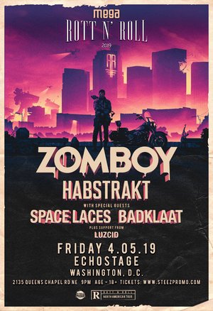 Zomboy Rott N' Roll Tour 2019 - WASHINGTON, DC photo