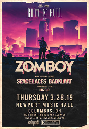 Zomboy Rott N' Roll Tour 2019 - COLUMBUS, OH photo