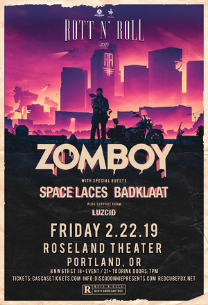 Zomboy Rott N' Roll Tour 2019 - PORTLAND, OR photo