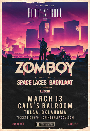 Zomboy Rott N' Roll Tour 2019 - TULSA, OK photo