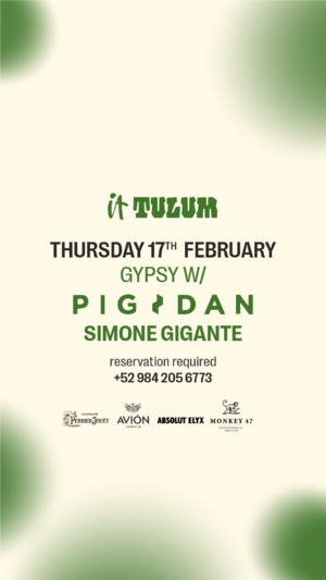 Thursday at It Tulum w/ PIG & DAN, Simone Gigante photo