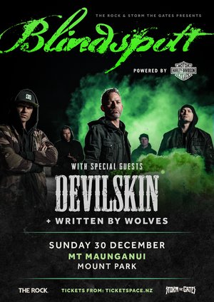 Blindspott w/ special guests Devilskin (The Mount) photo