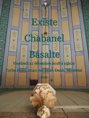 Existe / Chabanel / Basalte
