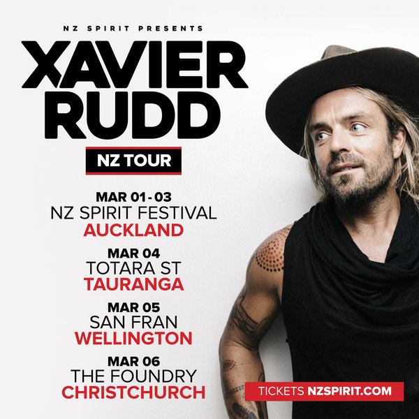 Xavier Rudd NZ Tour Christchurch Tickets Christchurch The Foundry