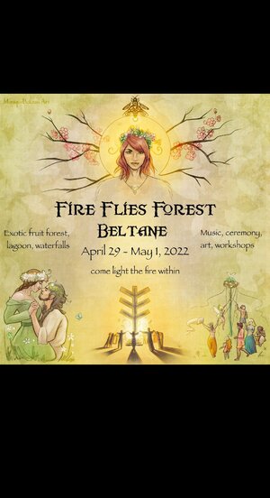 Fire Flies Forest (Beltane)