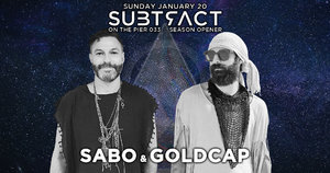 Subtract On The Pier 033: Sabo & Goldcap photo