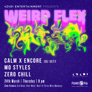 4Z4DI Entertainment Presents 'WEIRD FLEX'
