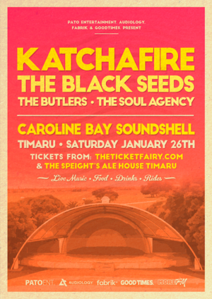 Katchafire, The Black Seeds & more - Caroline Bay Soundshell photo