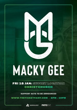 Macky Gee - Christchurch (Secret Location)