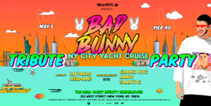 BAD BUNNY TRIBUTE Yacht Cruise: INFINITY Mega Boat NYC