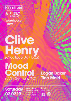 CLIVE HENRY (Circoloco, Ibiza/UK) Warehouse Party AKLD photo